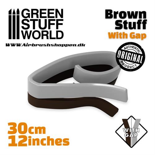 Putty Brown Stuff Tape  WITH GAP 30 cm